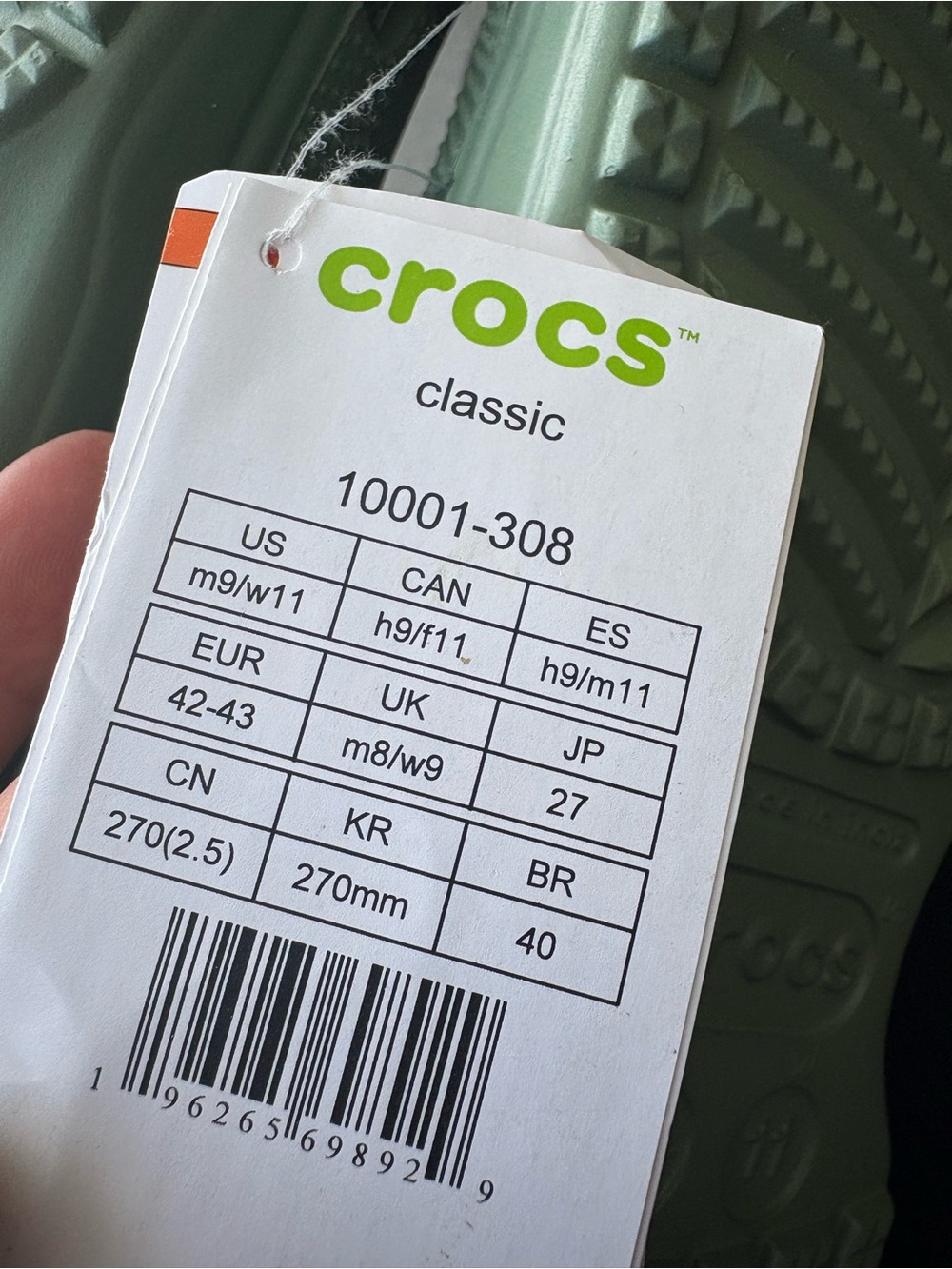 CROCS Moss Color - Picture 4 of 4